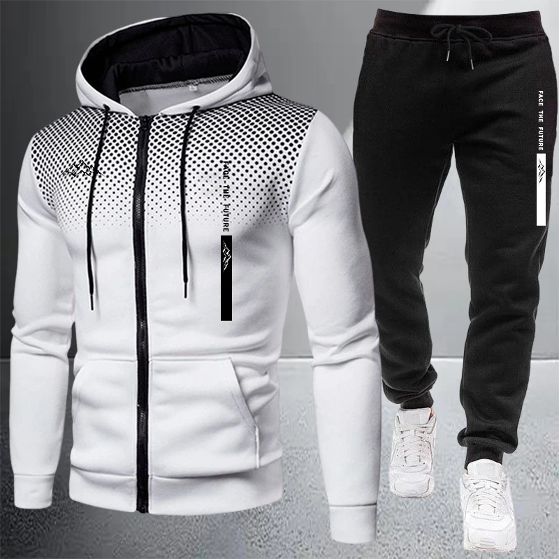 Winter Clothing Equipment - Bestseller Herrenjacke Trainingsanzug Lässiger Kapuzenpullover mit
