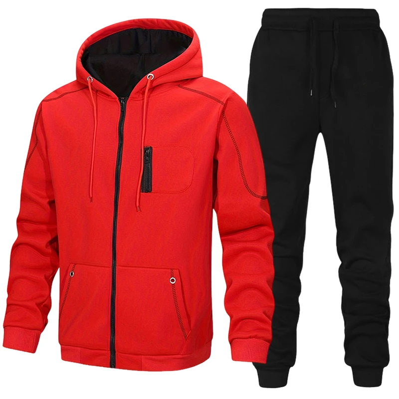 Modischer Herren-Trainingsanzu – Winter Clothing Equipment Bewertung und Preis