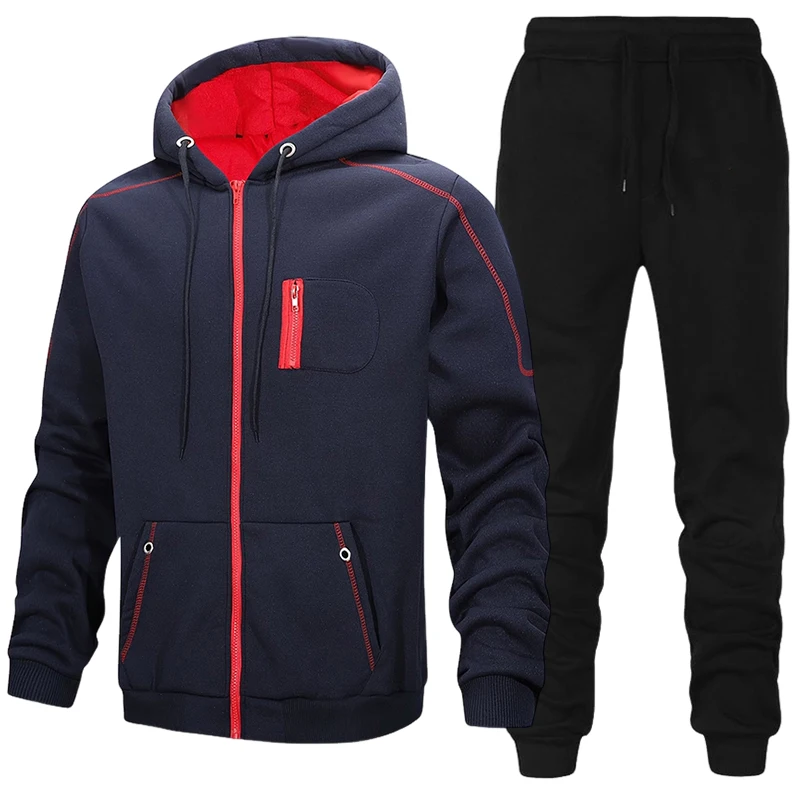 Modischer Herren-Trainingsanzu – Winter Clothing Equipment Bewertung und Preis
