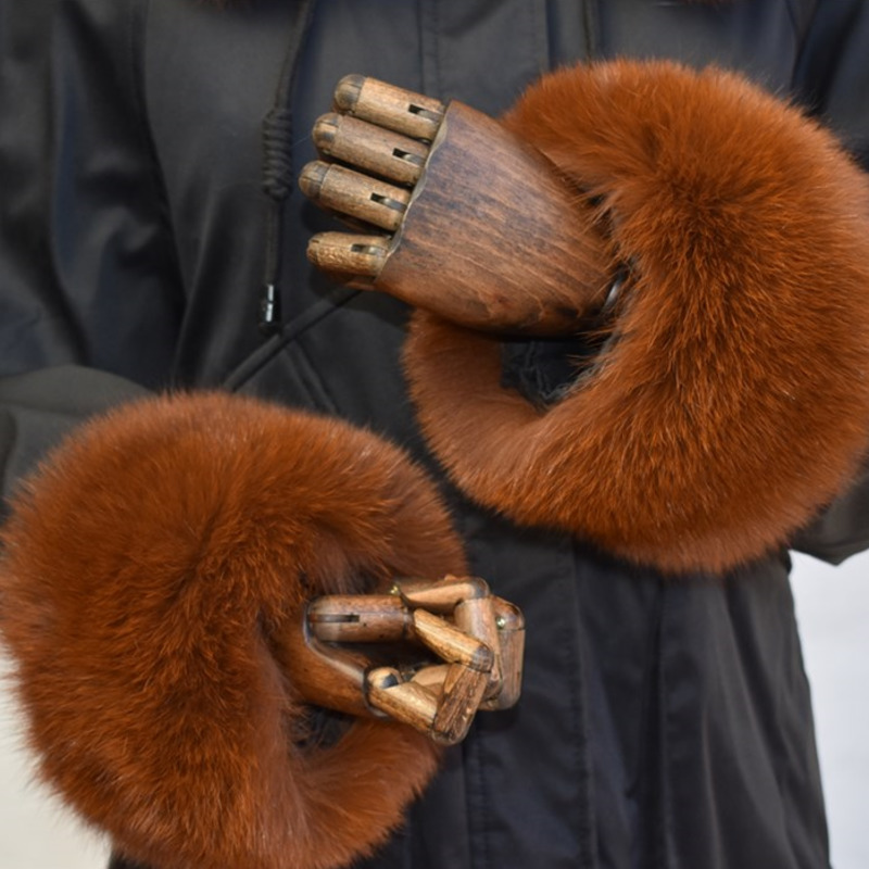 Fuchspelz-Manschetten für Dame – Winter Clothing Equipment Bewertung und Preis